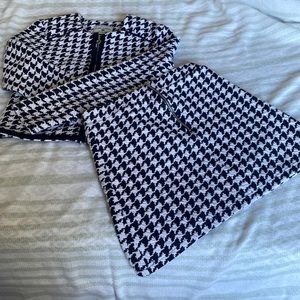 ✨ Vintage Lee Cooper cropped cardigan and mini skirt set